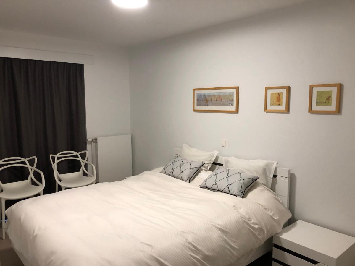 Klaproos - Modern Appartement Op Zeedijk Nieuwpoort Eksteriør billede
